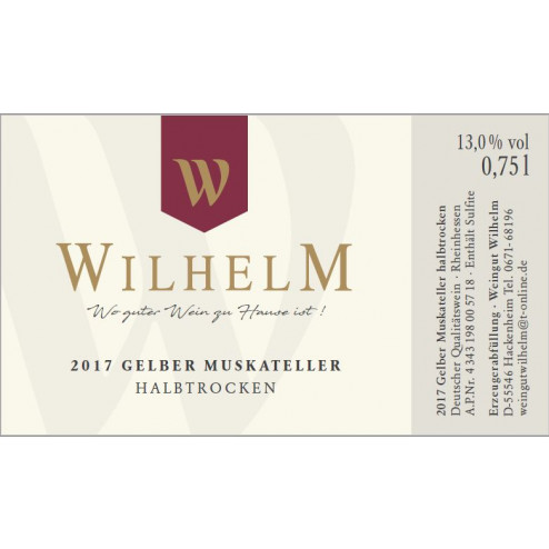 Etikett Wilhelm